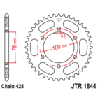 Звезда задняя (ведомая),(сталь) JT 1844.48