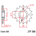 Звезда ведущая , JT 308.14