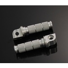 Подножки задние Kawasaki CRAZY IRON серебристые тип 2