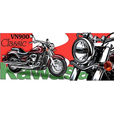 Мотокружка Kawasaki VN900