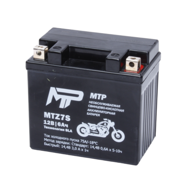 Аккумулятор МТР MTZ7S, 12V, SLA