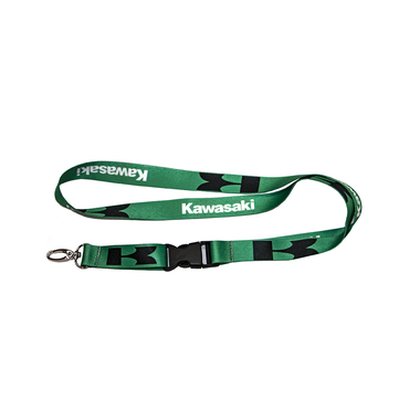 Шнурок для ключей Kawasaki зеленый, МТР (LY09)