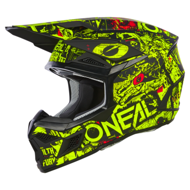 Шлем кроссовый ONEAL 3Series Attack Youth V24, детская