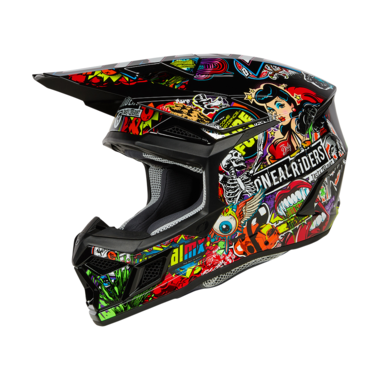 Шлем кроссовый ONEAL 3Series Youth Crank V.24, детская
