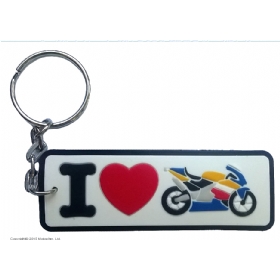 Брелок Я люблю мото, МТР (PVC-I_MOTO)