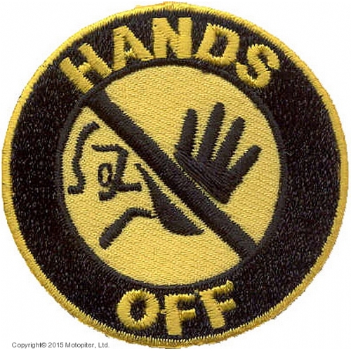 Нашивки Нашивка Hands off