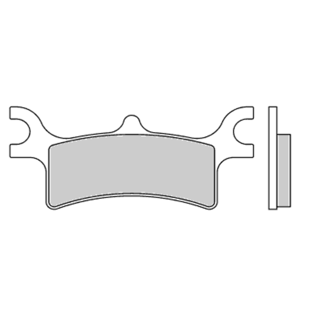 BREMBO Тормозные колодки дисковые, BREMBO(07PO06SD)