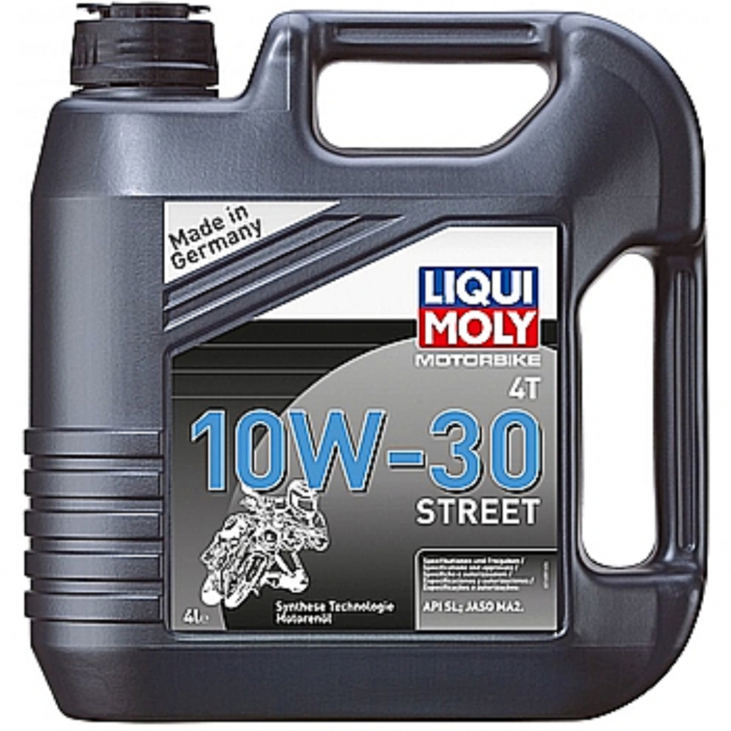 LIQUIMOLY Масло моторное LIQUIMOLY STREET 10W-30 4Т, 4 л. (1688)