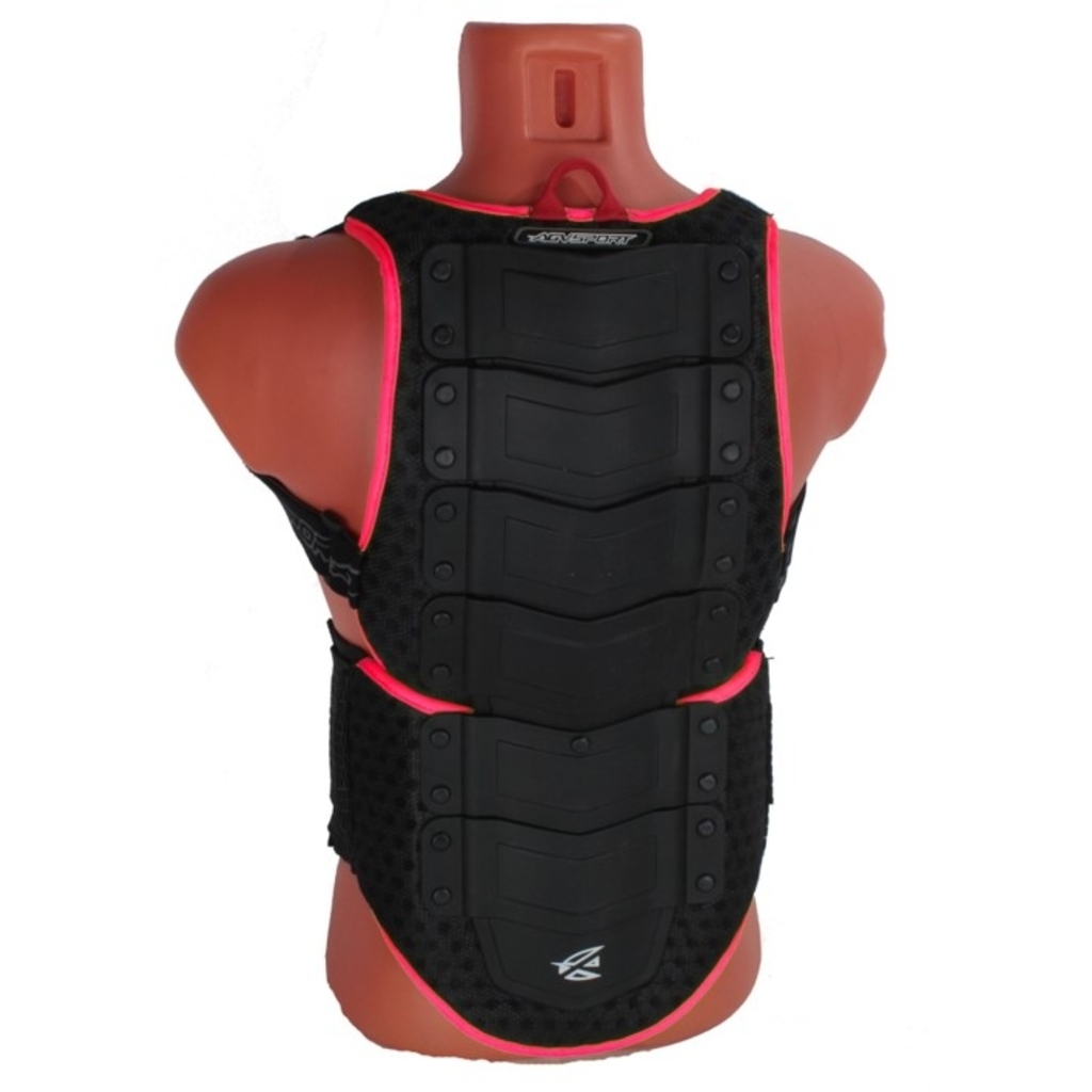 AGVSPORT Защита спины флю. розов. XL