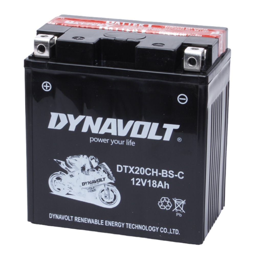 Dynavolt Аккумулятор Dynavolt DTX20CH-BS-C, 12V, AGM