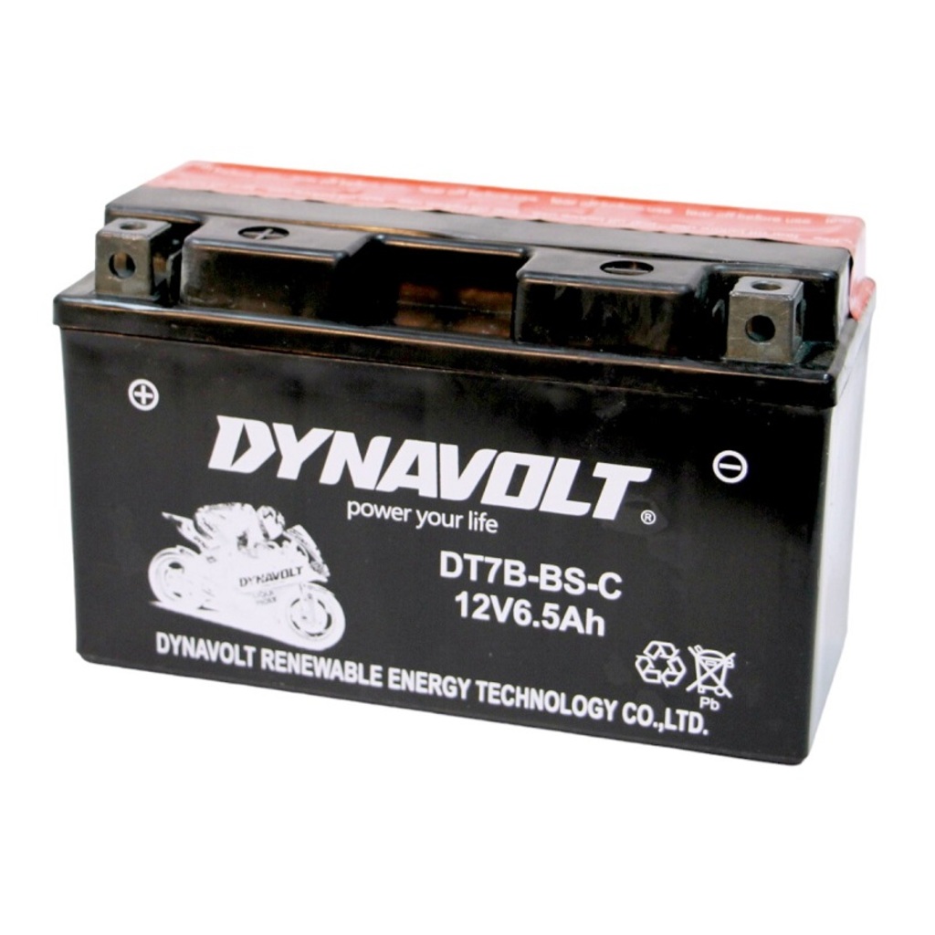 Dynavolt Аккумулятор Dynavolt DT7B-BS-C, 12V, AGM