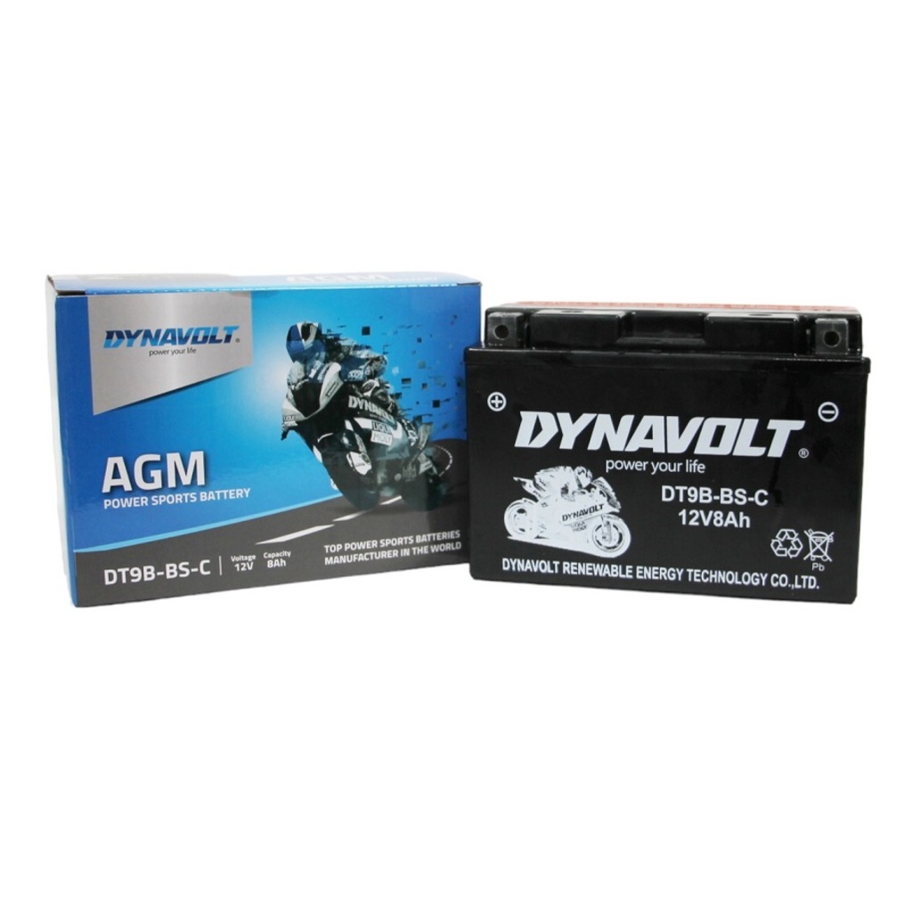 Dynavolt Аккумулятор Dynavolt DT9B-BS-C, 12V, AGM