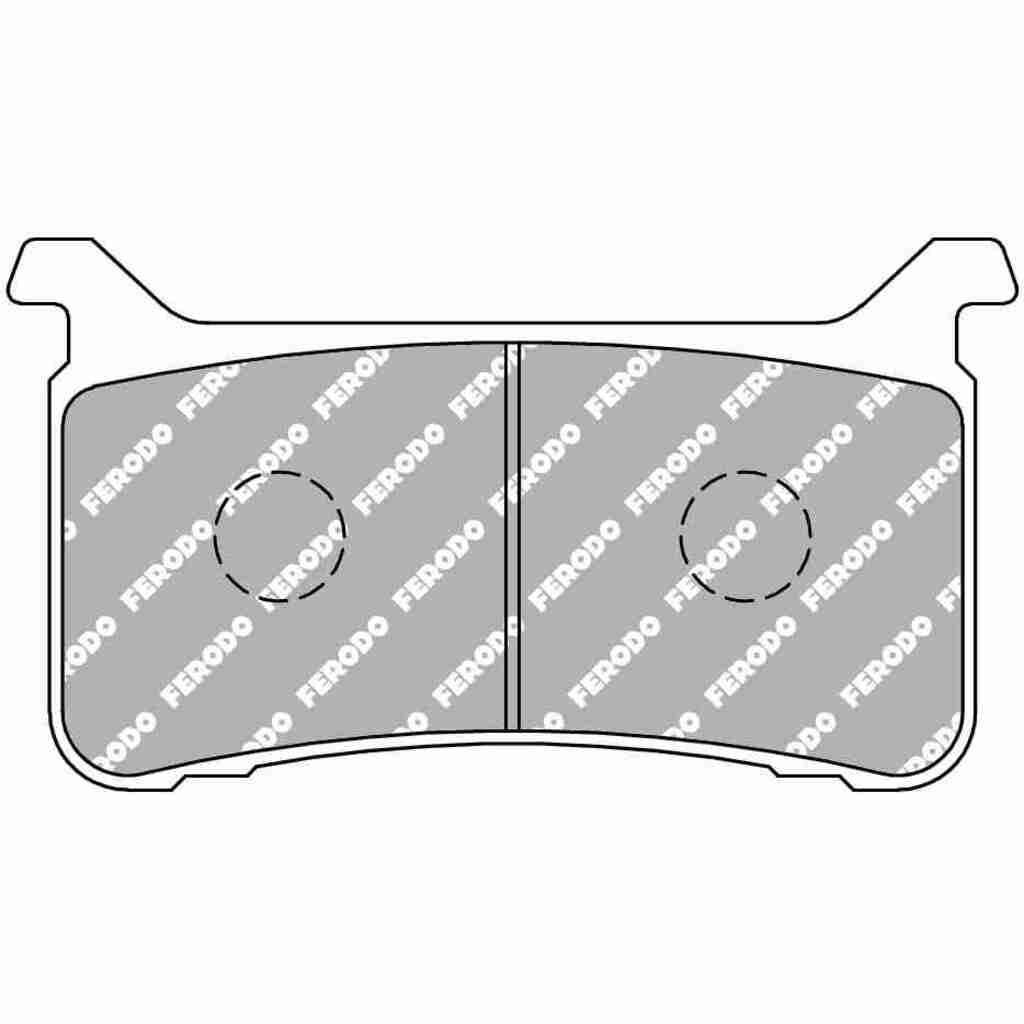 FERODO Тормозные колодки дисковые, FERODO(FDB2300ST)