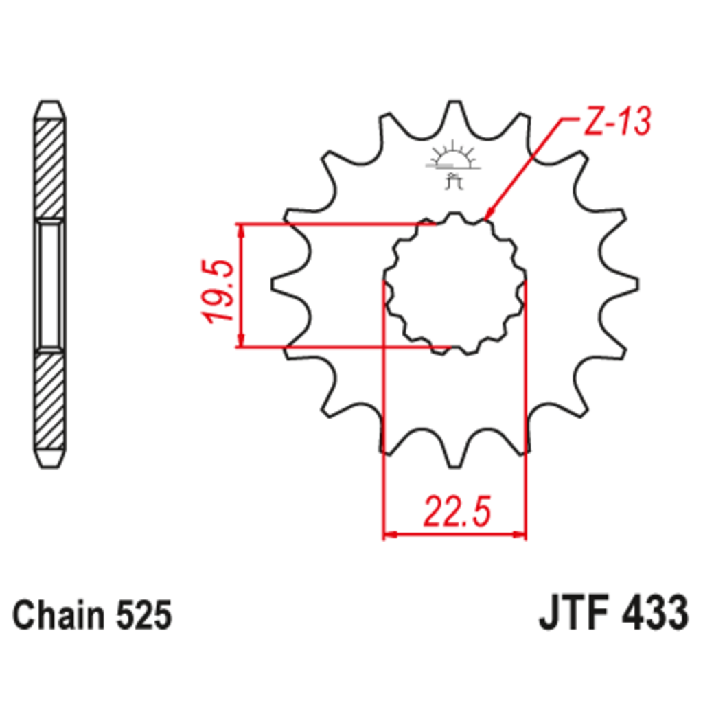 JT Звезда ведущая , JT 433.15