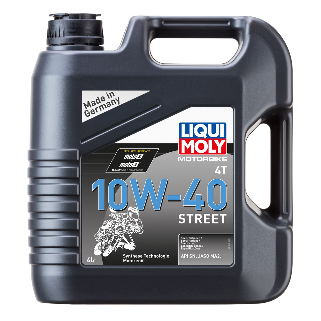 LIQUIMOLY Масло моторное LIQUIMOLY MOTORRAD 10W-40 4Т, 4 л. (7512/1243)