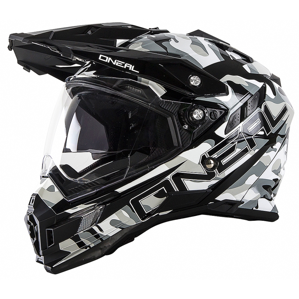 ONEAL Шлем кроссовый со стеклом Sierra Adventure SNIPER XL, без козырька