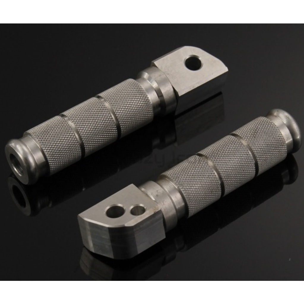 CRAZY IRON Подножки задние  Yamaha CRAZY IRON серебристые тип 1