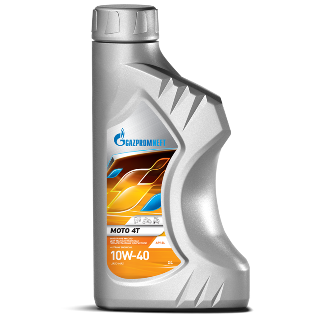 Gazpromneft Масло моторное Gazpromneft Moto 10W-40 4Т, 1 л. (253142431)
